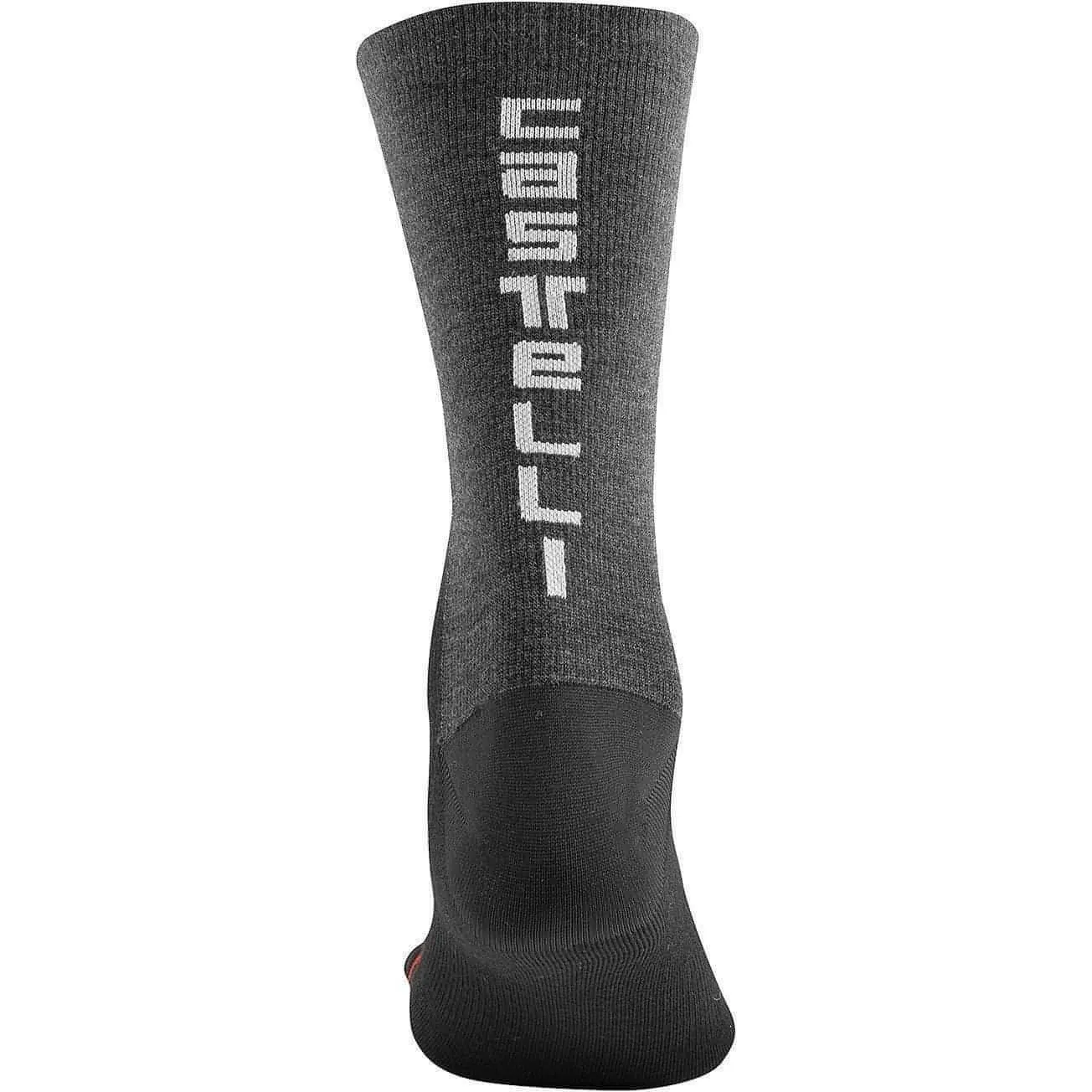 Castelli Bandito Wool 18 Cycling Socks - Black