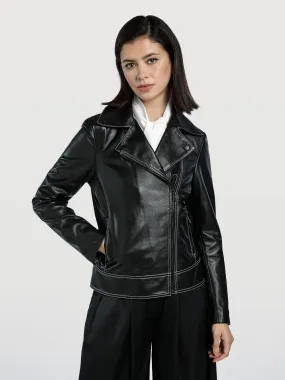 Classic Biker Leather Jacket