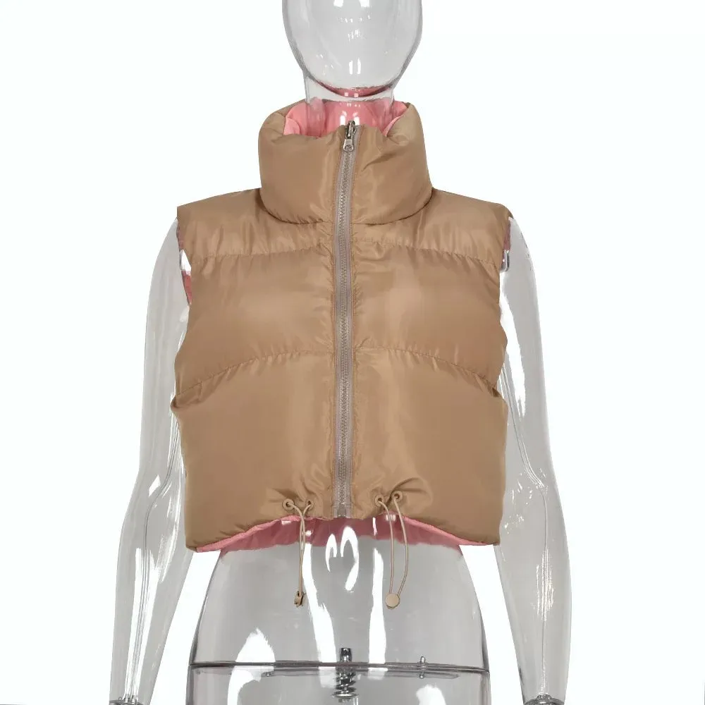 Classic puffer bubble vest jacket