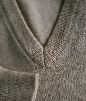 Classic V-Neck Baby Cashmere