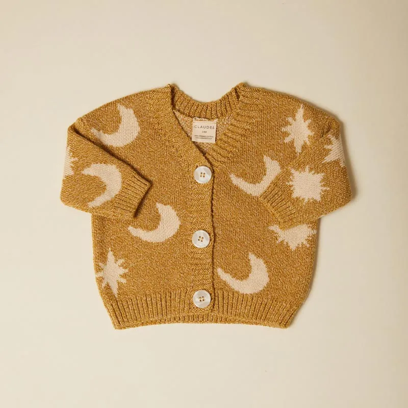 Claude & Co - Cozmo knit cardigan - Golden