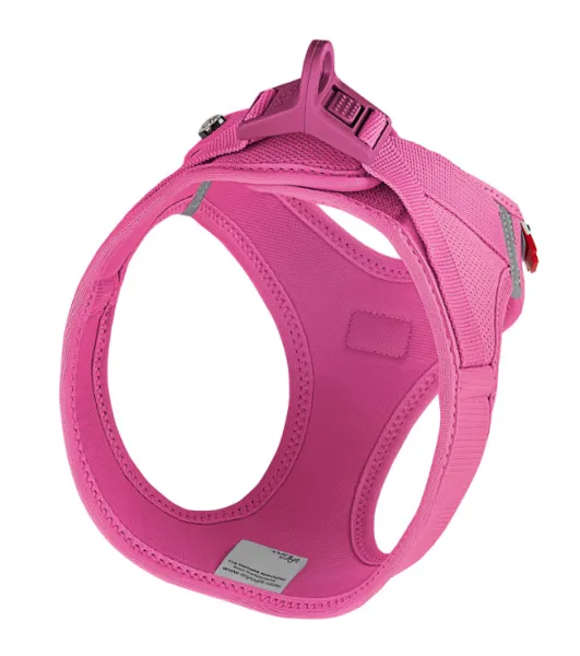 Curli D Clasp Harness Air-Mesh Fuschia S