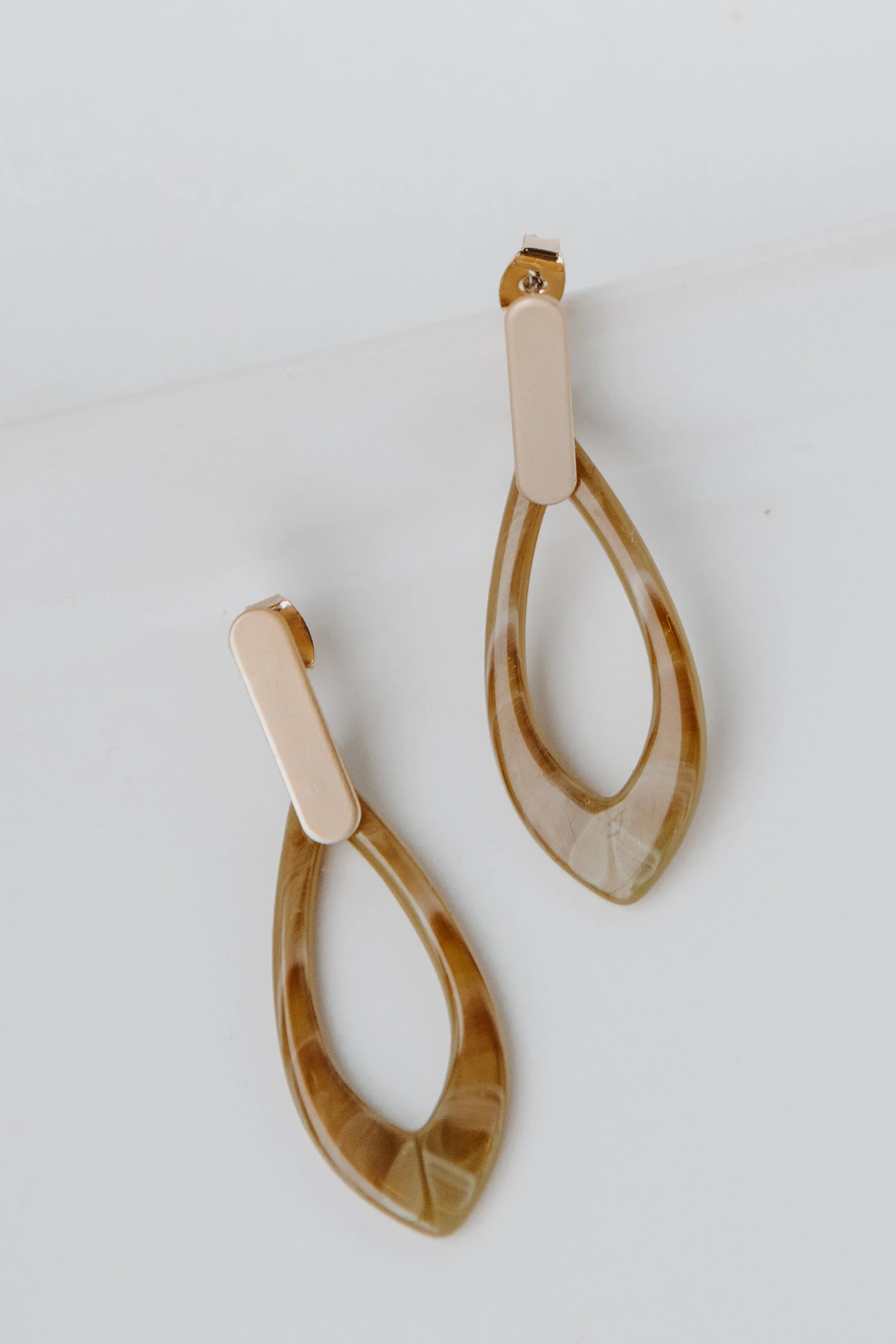 Demi Acrylic Drop Earrings