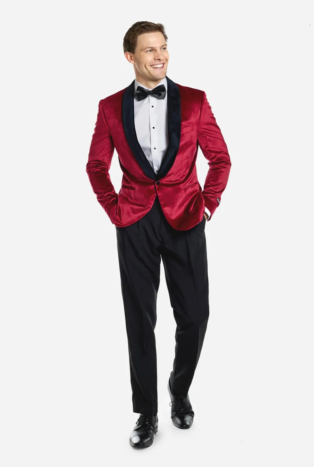 Dinner Jacket - Burgundy