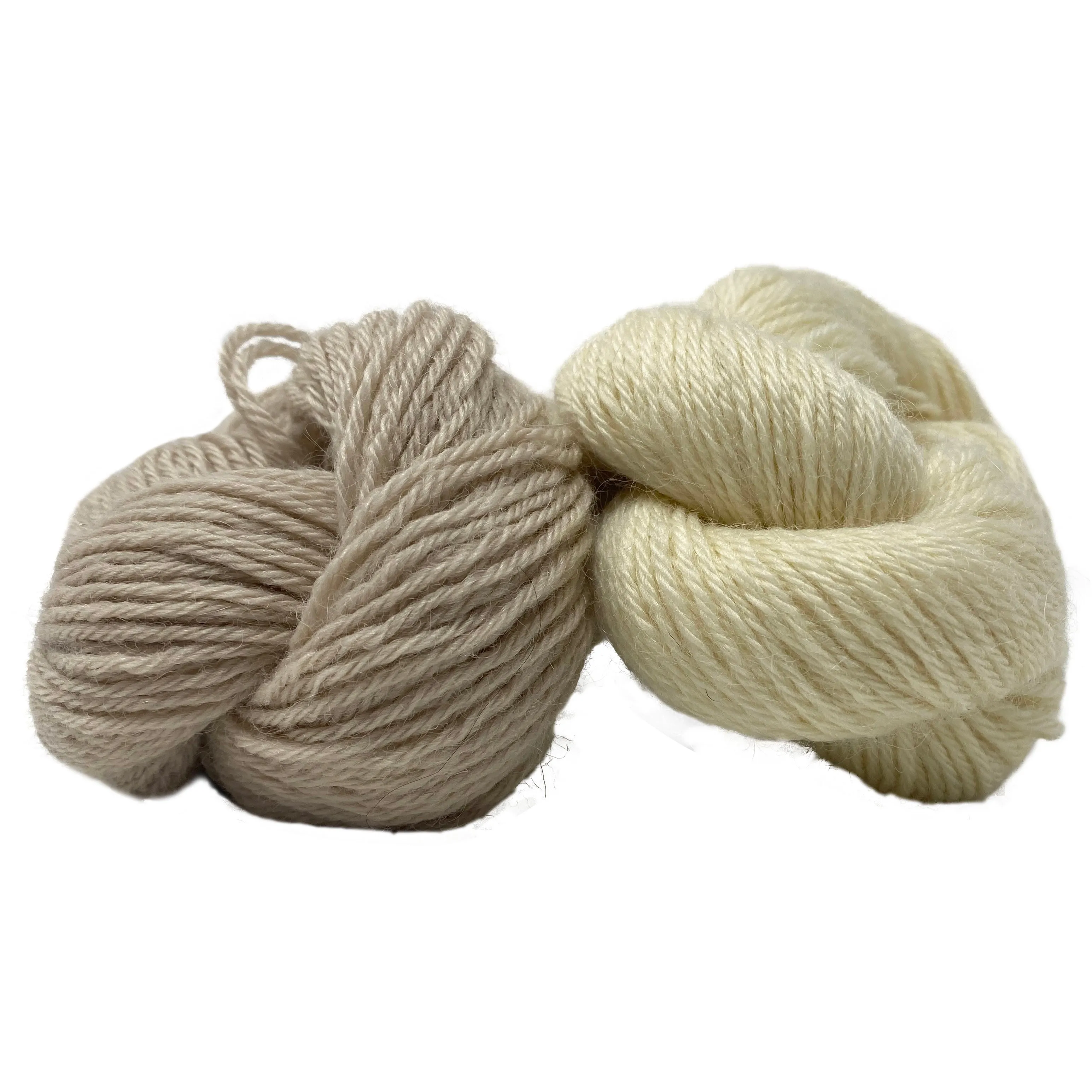 DK (8 Ply/Light Worsted)  300g (10.58 oz) Rare Breed Wensleydale and Bluefaced Leicester Natural