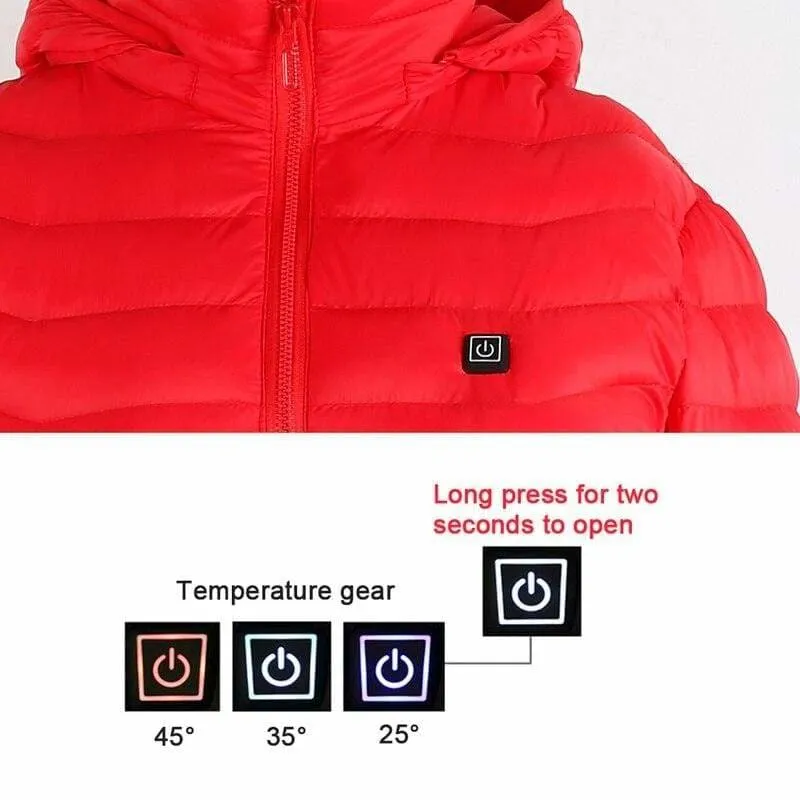 Electric Heated Jacket Vest Womens Mens