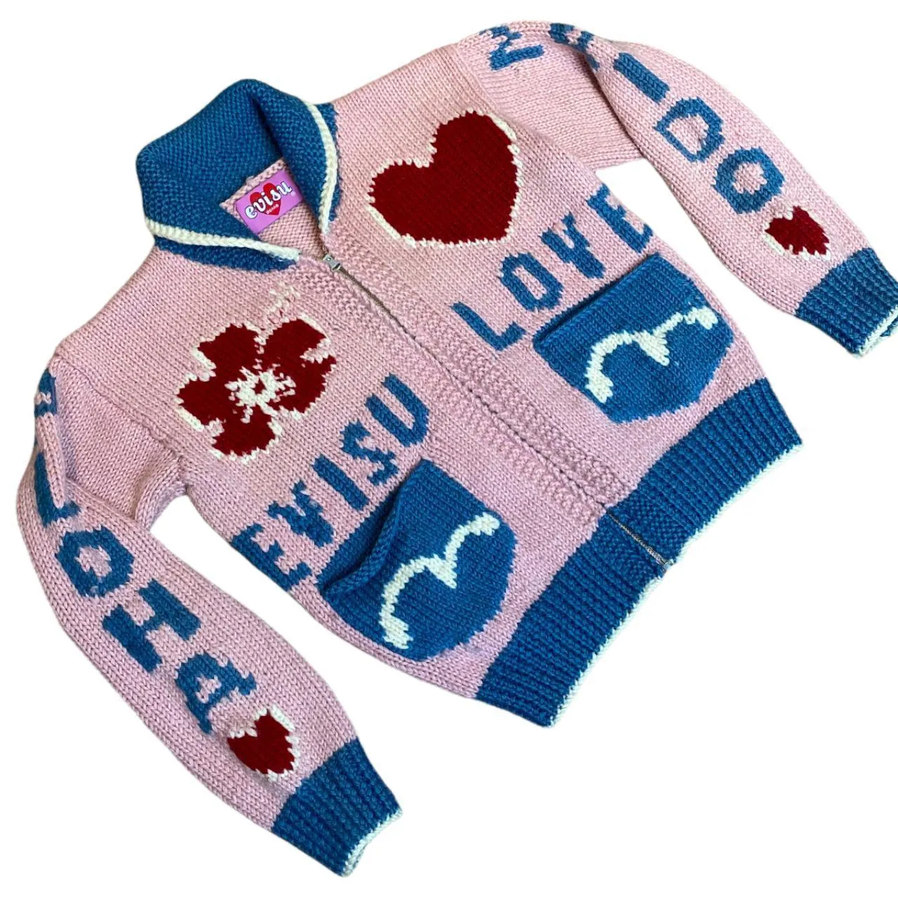 Evisu Donna Knitted Cardigan (S)