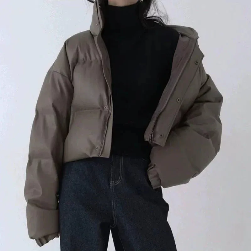 Fashionkova Hanna Crop Puffer Jacket