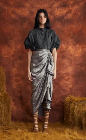 FLORA SKIRT - PYRITE