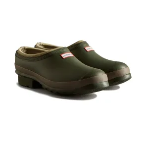 Gardener Clogs - Dark Olive/Clay by Hunter