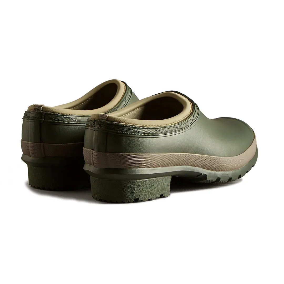 Gardener Clogs - Dark Olive/Clay by Hunter