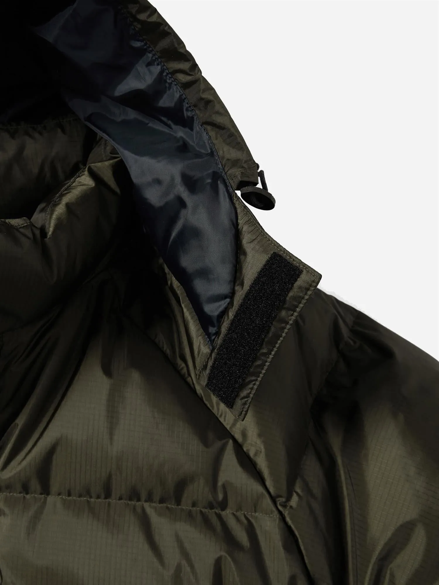 GORE-TEX WINDSTOPPER® Down Puffer Jacket - Olive Brown