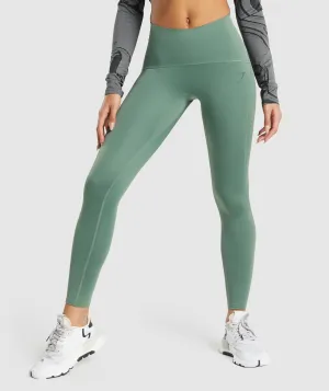 GS Power Support Leggings - Green