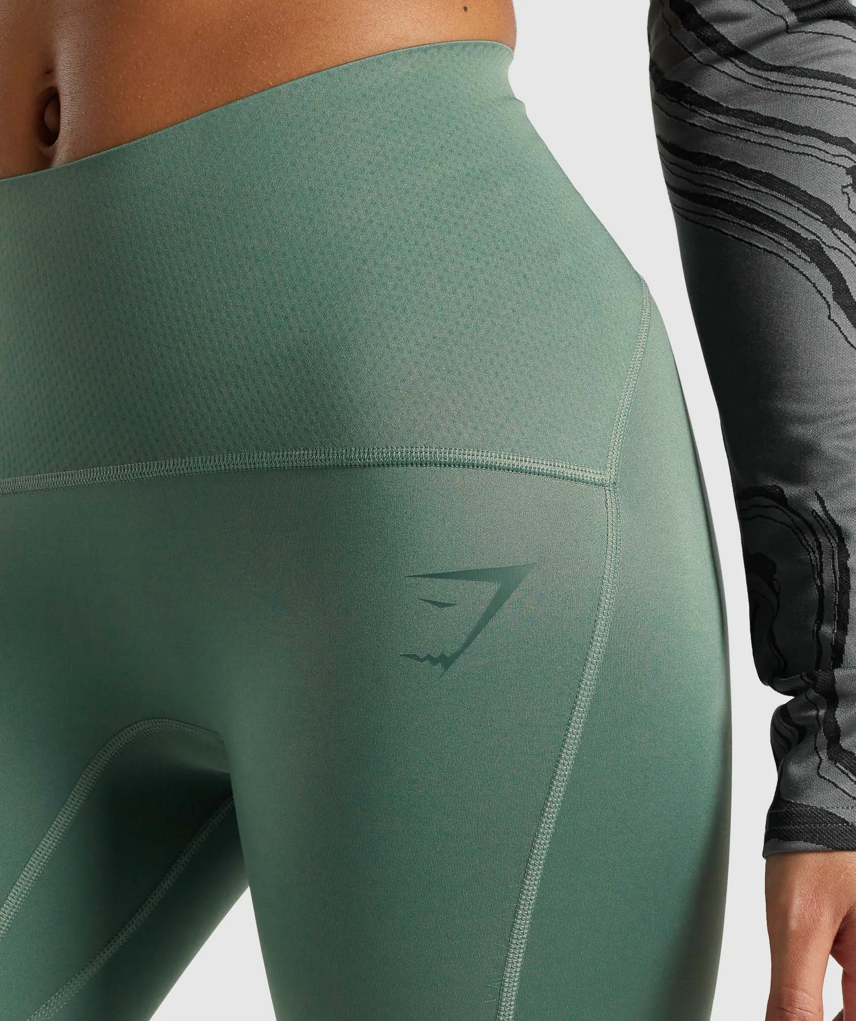 GS Power Support Leggings - Green