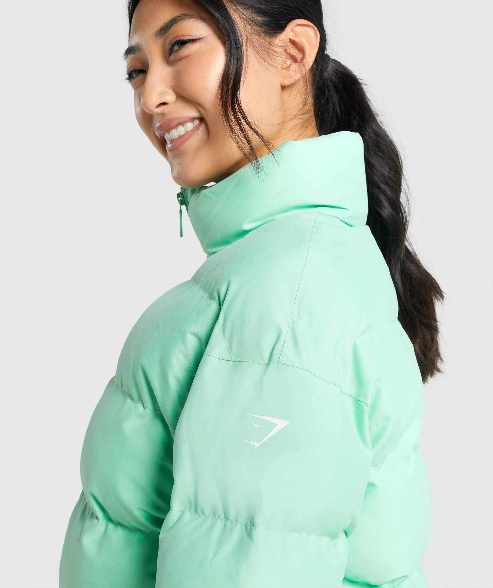 Gymshark Puffer Jacket - Green