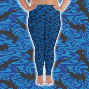 Hammerhead Shark Plus Size Leggings