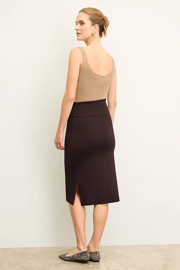 Harlem Skirt - Jardigan Knit :: Chocolate