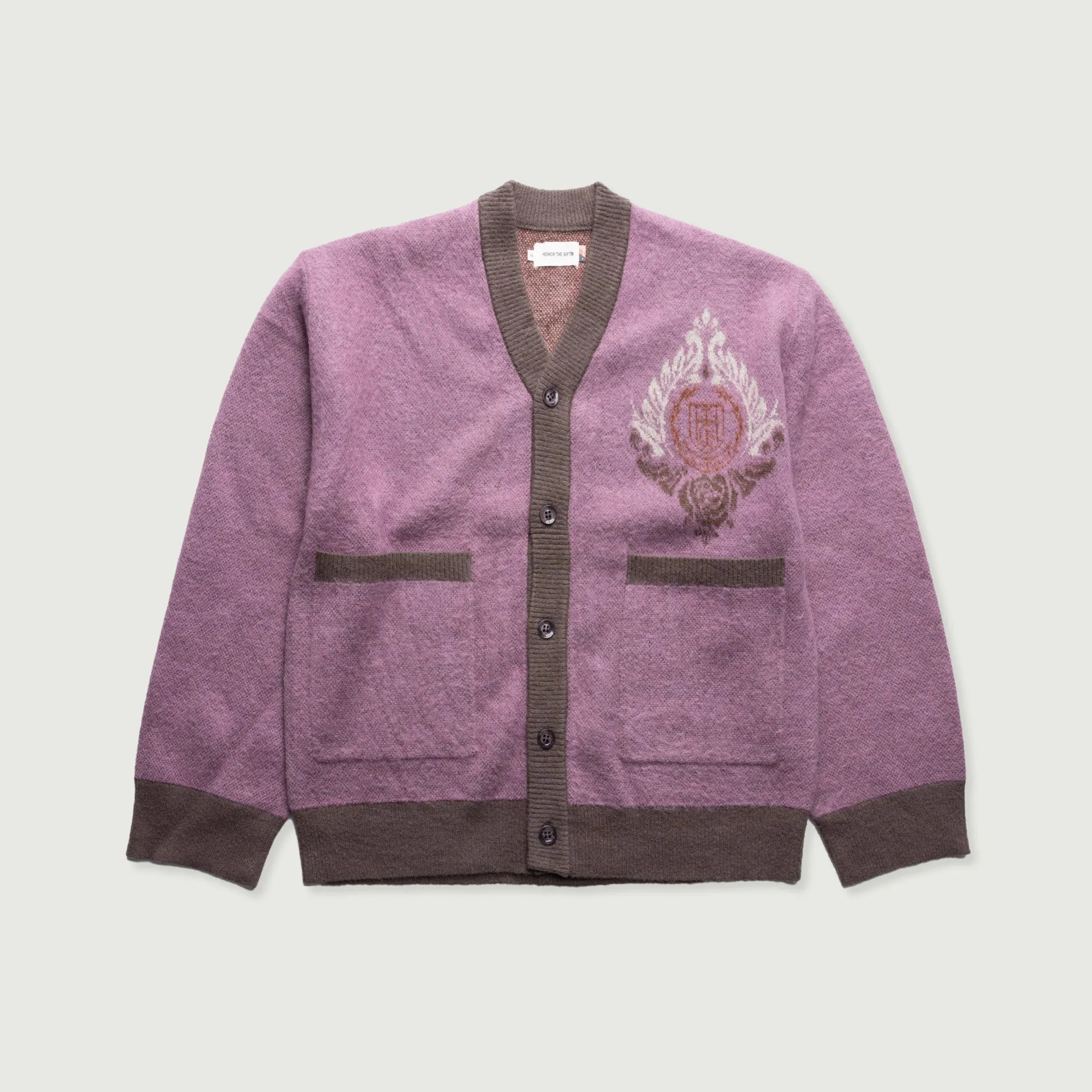 HTG® Cardigan - Mauve