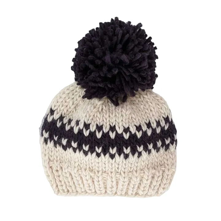 Huggalugs Rebel Natural Knit Beanie