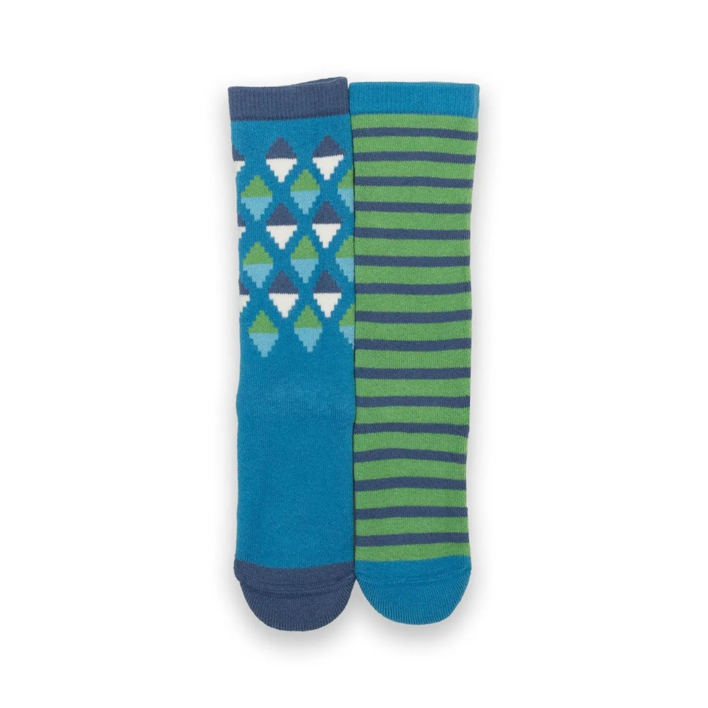 Hygge Cozy Socks in Blue -2 Pack