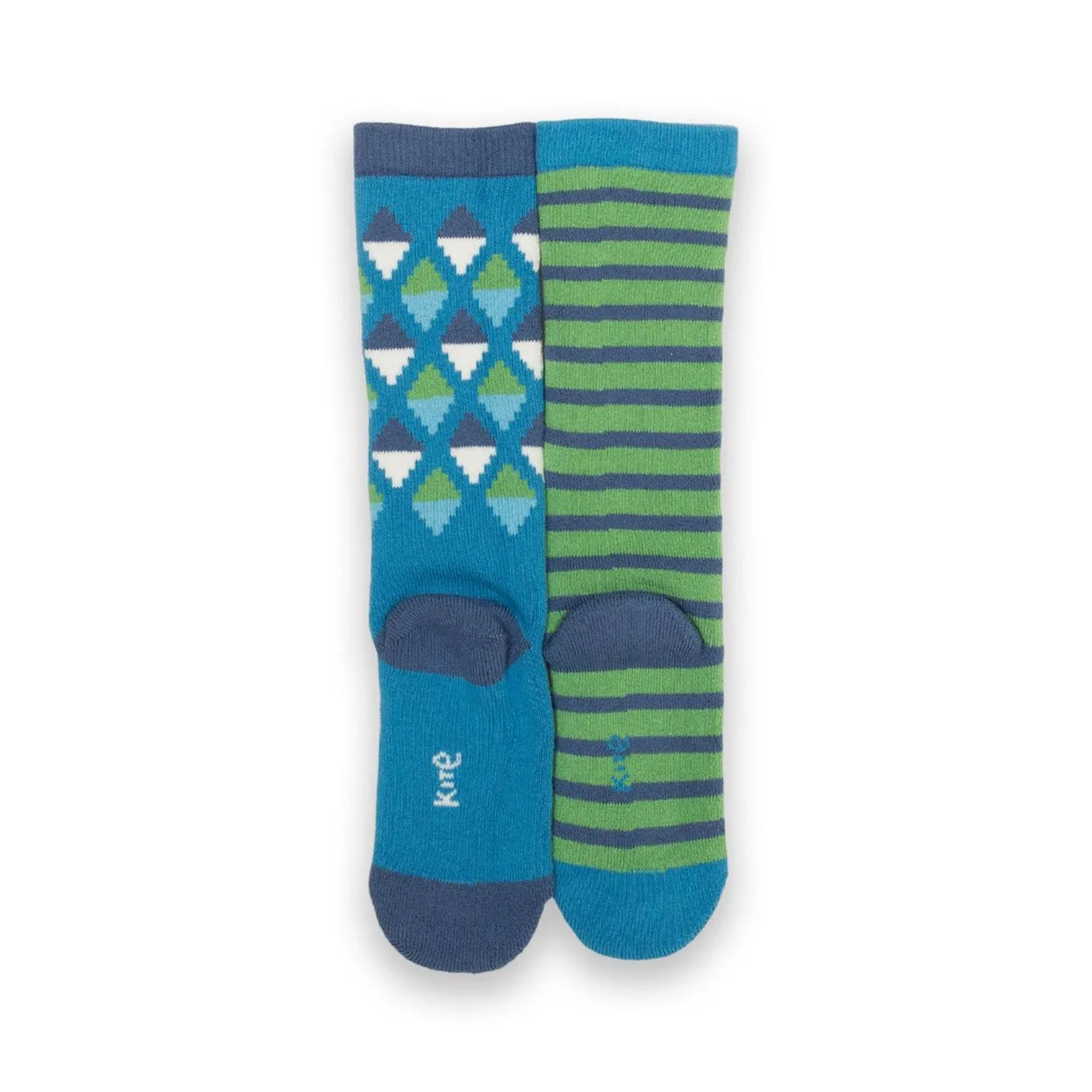 Hygge Cozy Socks in Blue -2 Pack