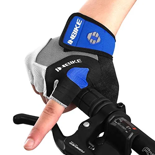 INBIKE Gel Pad Half Finger Cycling Gloves