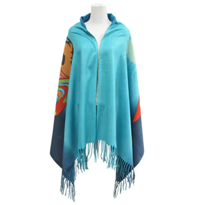 Indigenous Artist Collection: Eco Shawl: Mother Earth by Maxine Noel