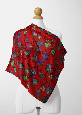 Indigenous Paisley Dahlia Satin Shawl