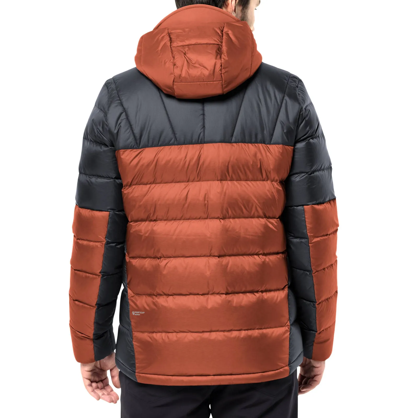 Jack Wolfskin Mens Nebelhorn Down Padded Windproof Coat - Carmine