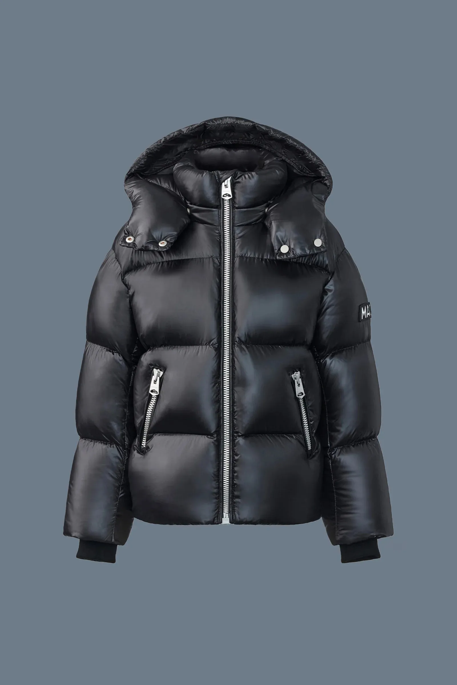 Jesse Kids Down Hooded Coat (Black) - MP0015770001BLK