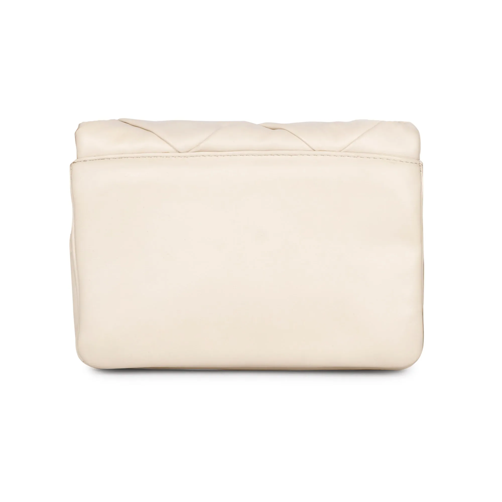 Kate Cream Leather Handcrafted Cross Body Sling Bags