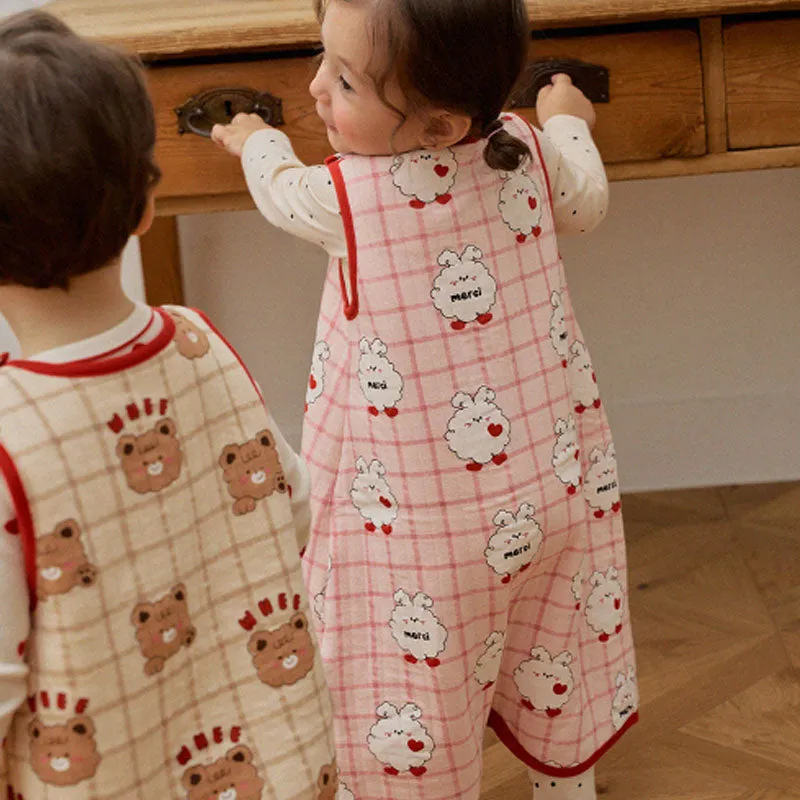 Kids Long Sleeping Vest - Coco Rabbit