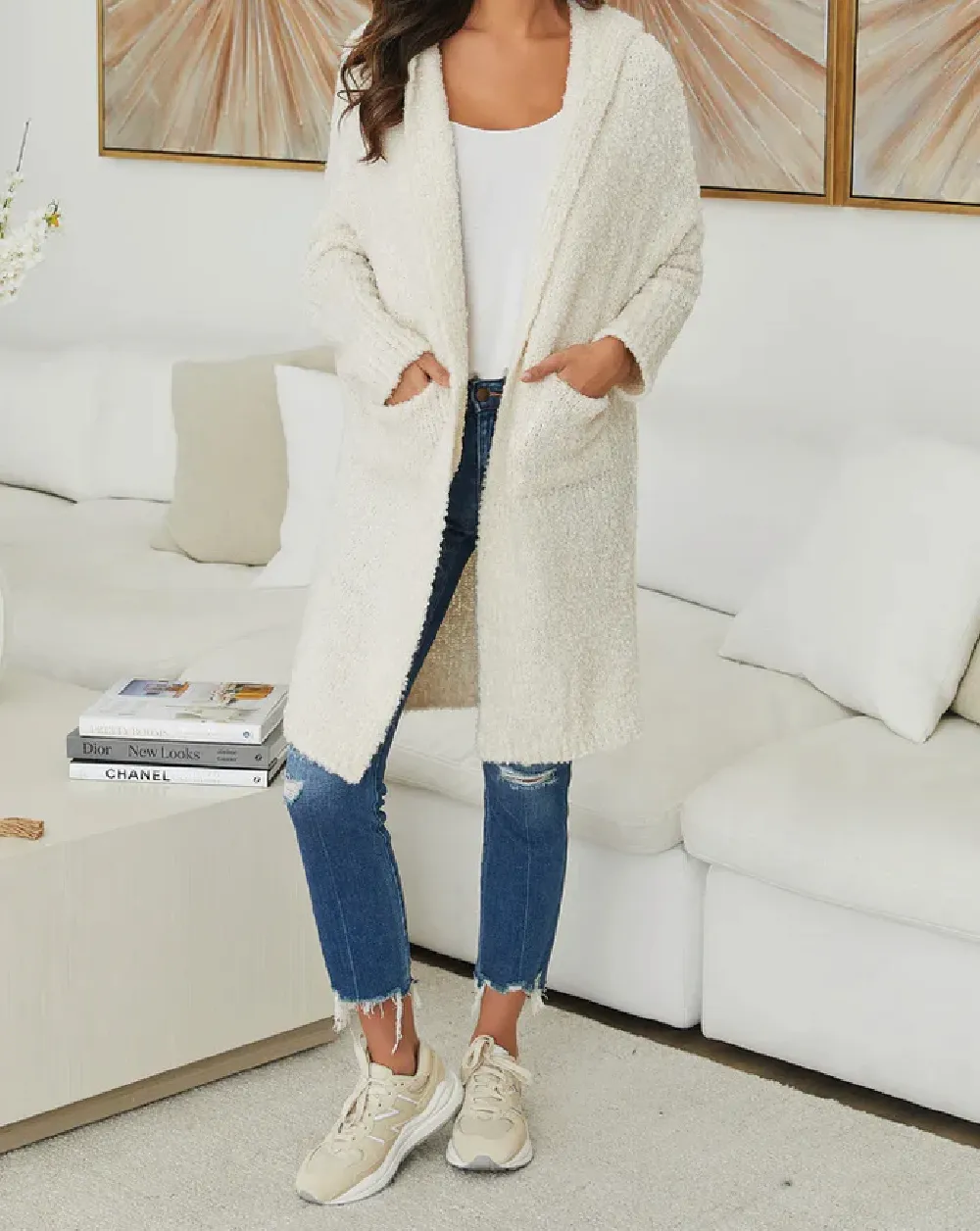 Killington Boucle Knit Cardigan