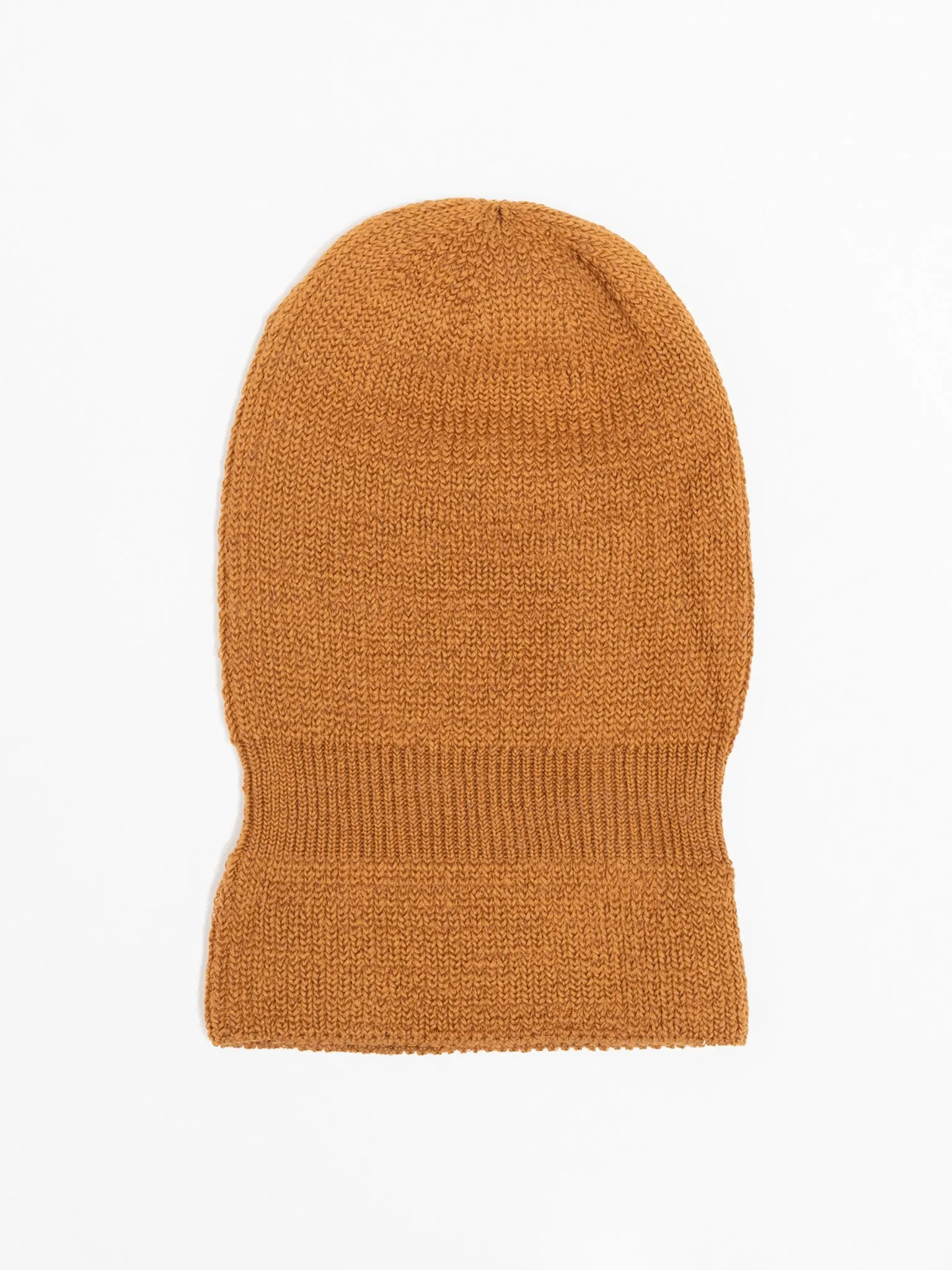 Knit Balaclava Beanie - Royal Blue, Camel