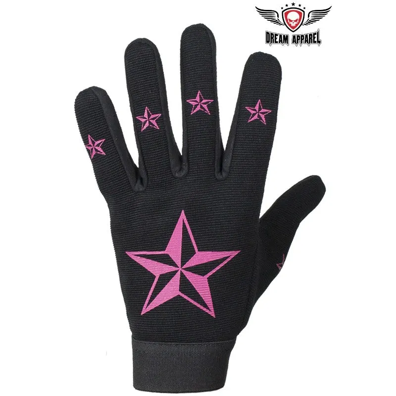 Ladies Textile Mechanic Gloves