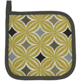 Laila Yellow Cotton Print Oven Trivet