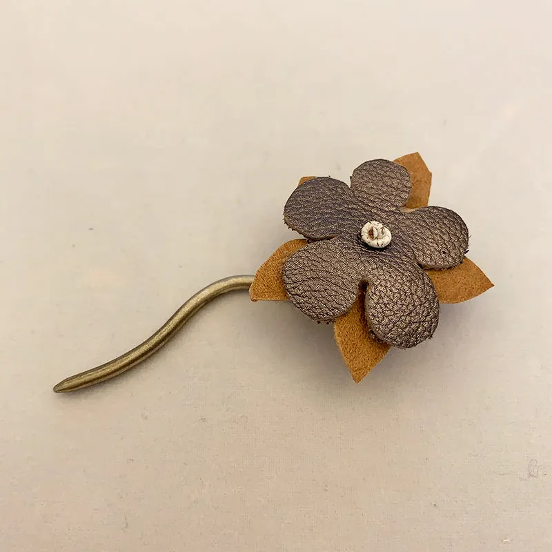 Leather Stick Pin