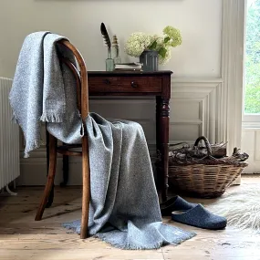 Light Grey Marl Wrap Blanket