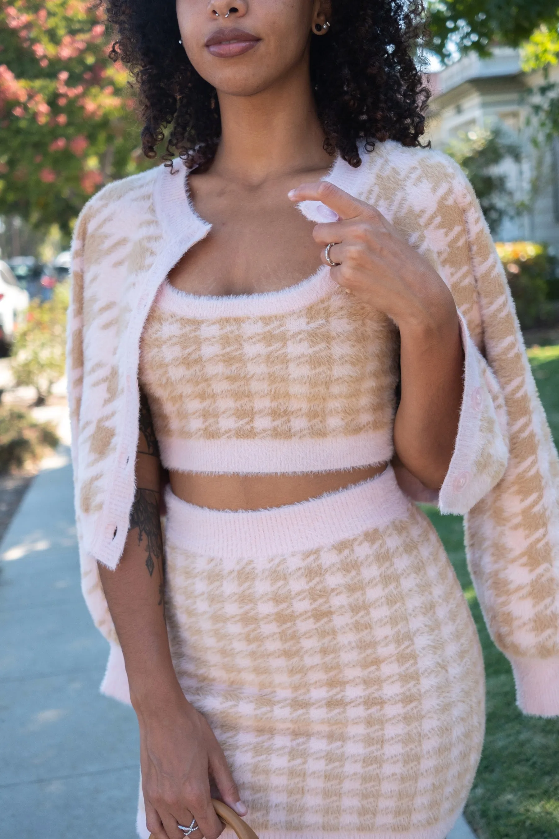 Light Pink Cher Cardigan