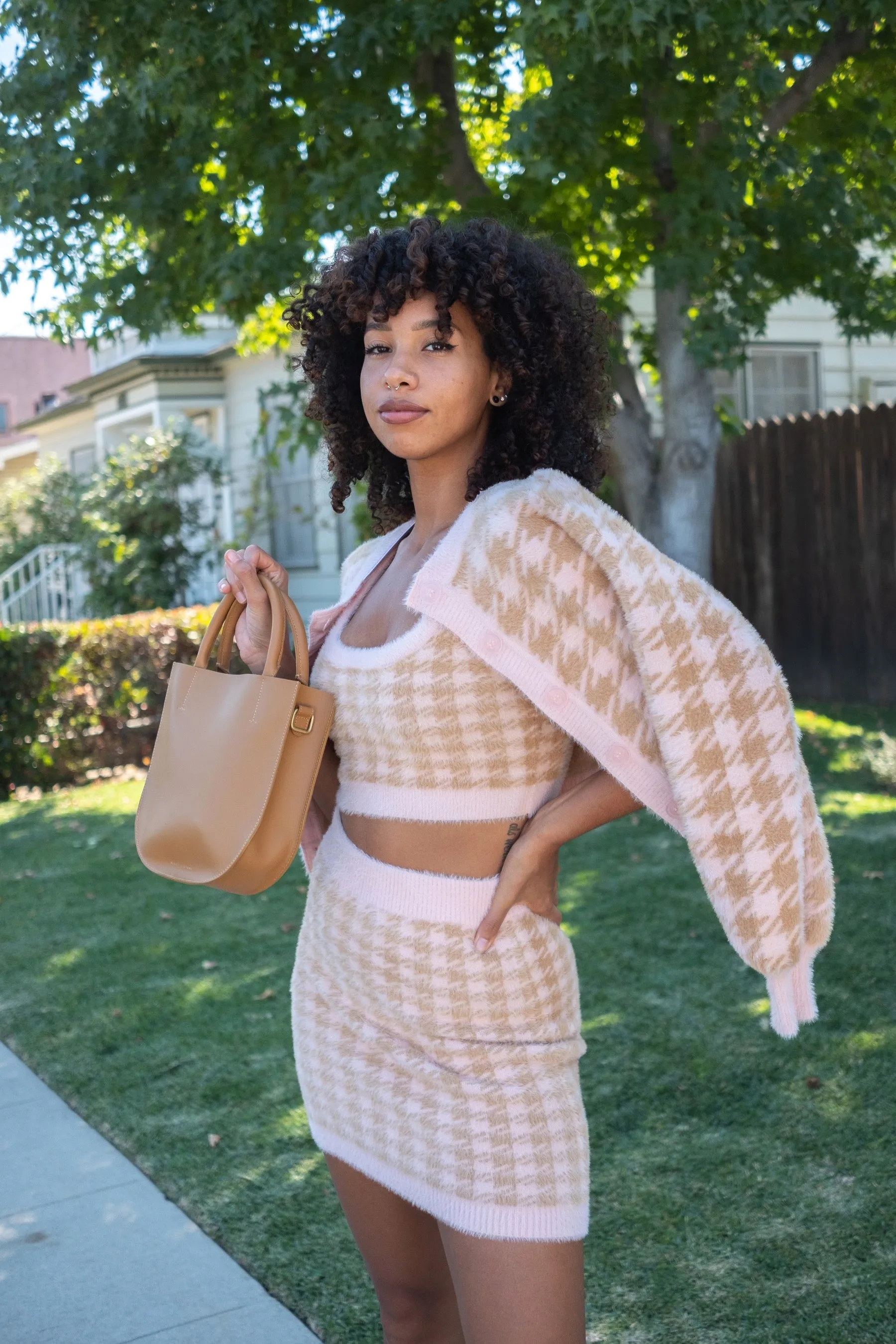 Light Pink Cher Cardigan