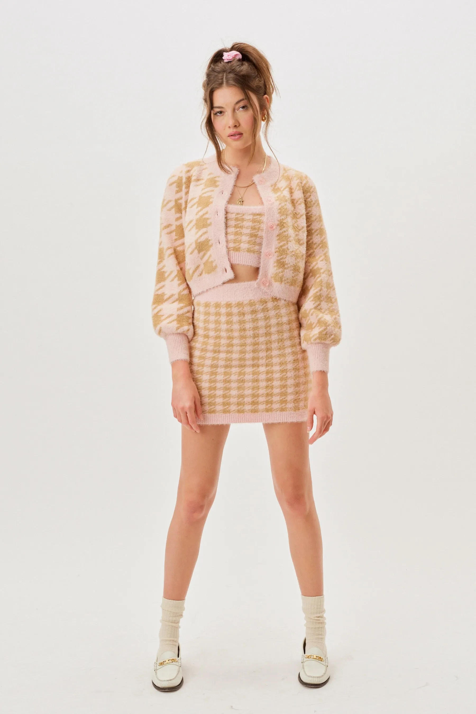 Light Pink Cher Cardigan