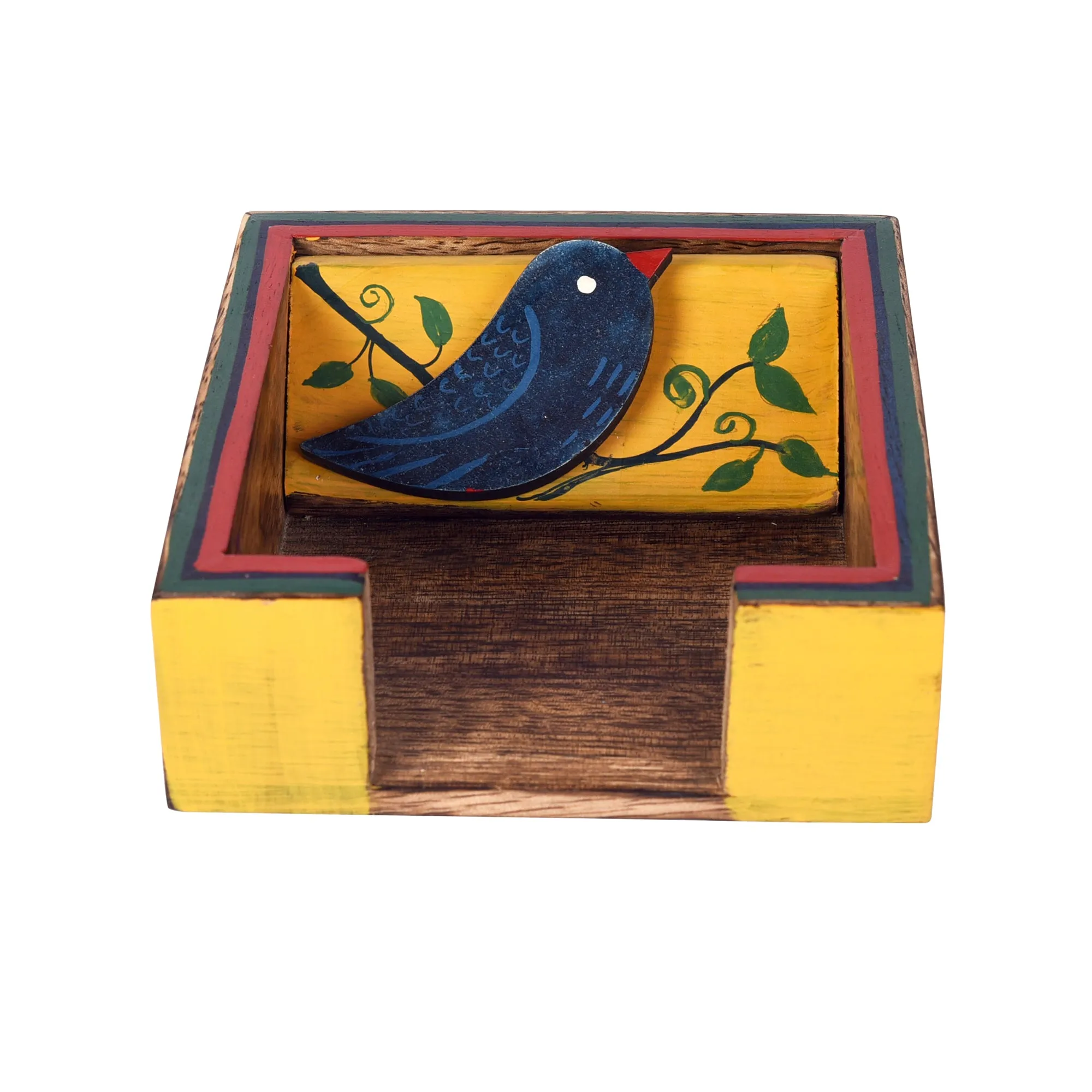 Love Bird Slip Pads Holder (4.5x4.5x1.5)