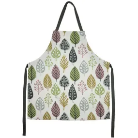 Magda Pink Cotton Print Apron