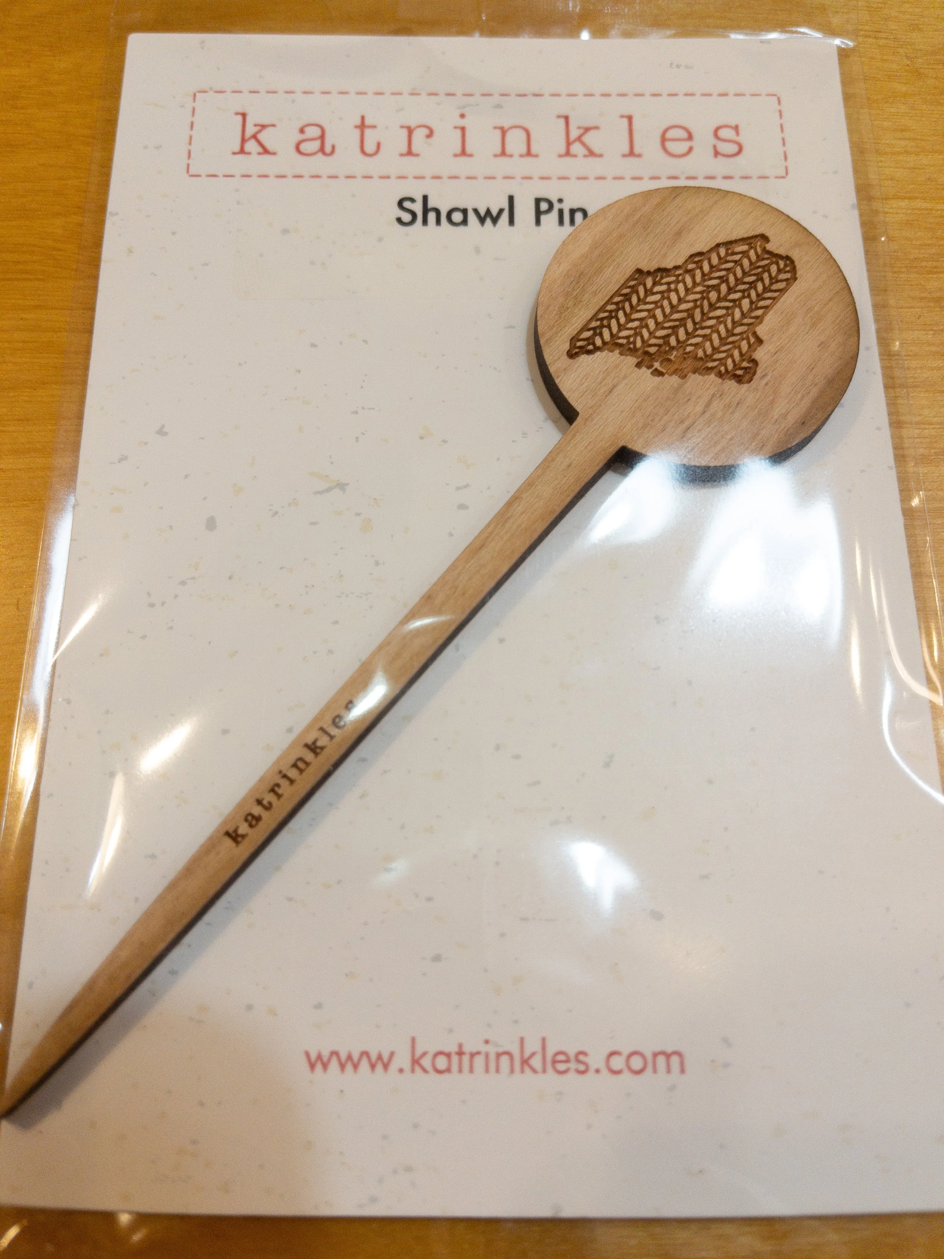 Maine Shawl Pins from Katrinkles