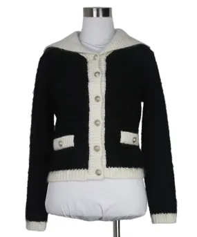 Maje B&W Cardigan Sweater sz 4