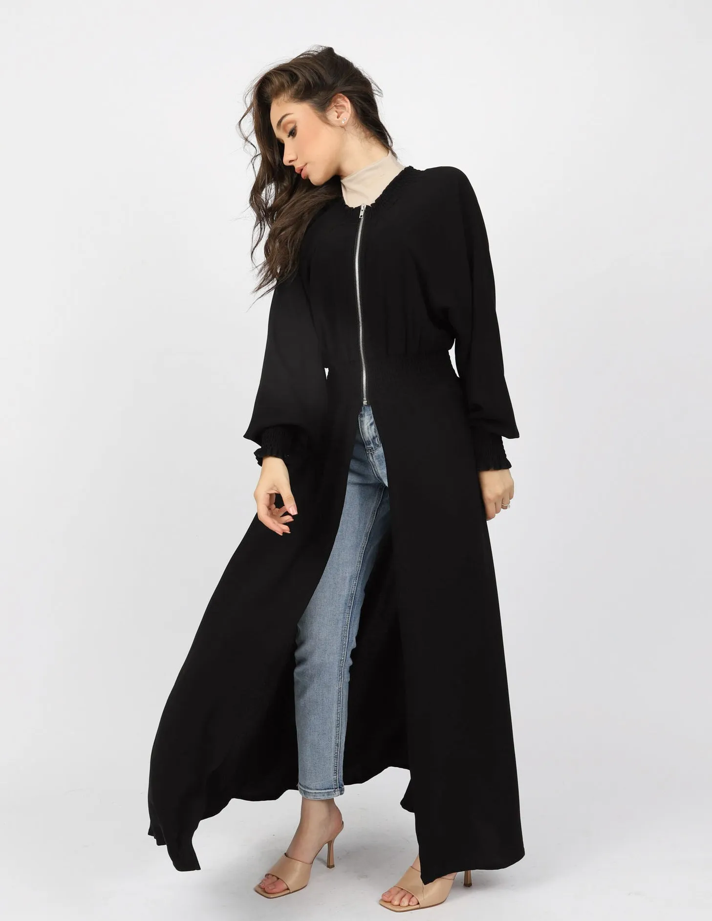 Mayra Zip Front Cardigan