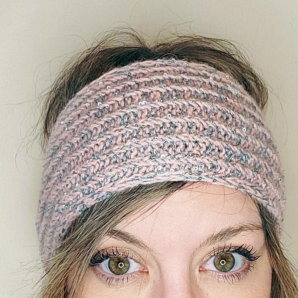 mega bling headband {knit kit}