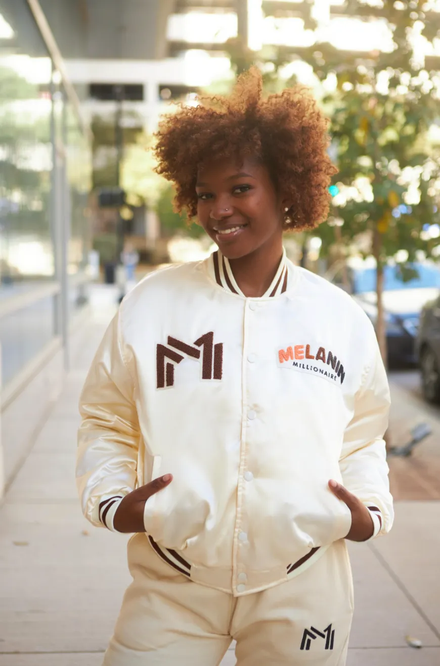 Melanin Millionaire Letterman Jacket