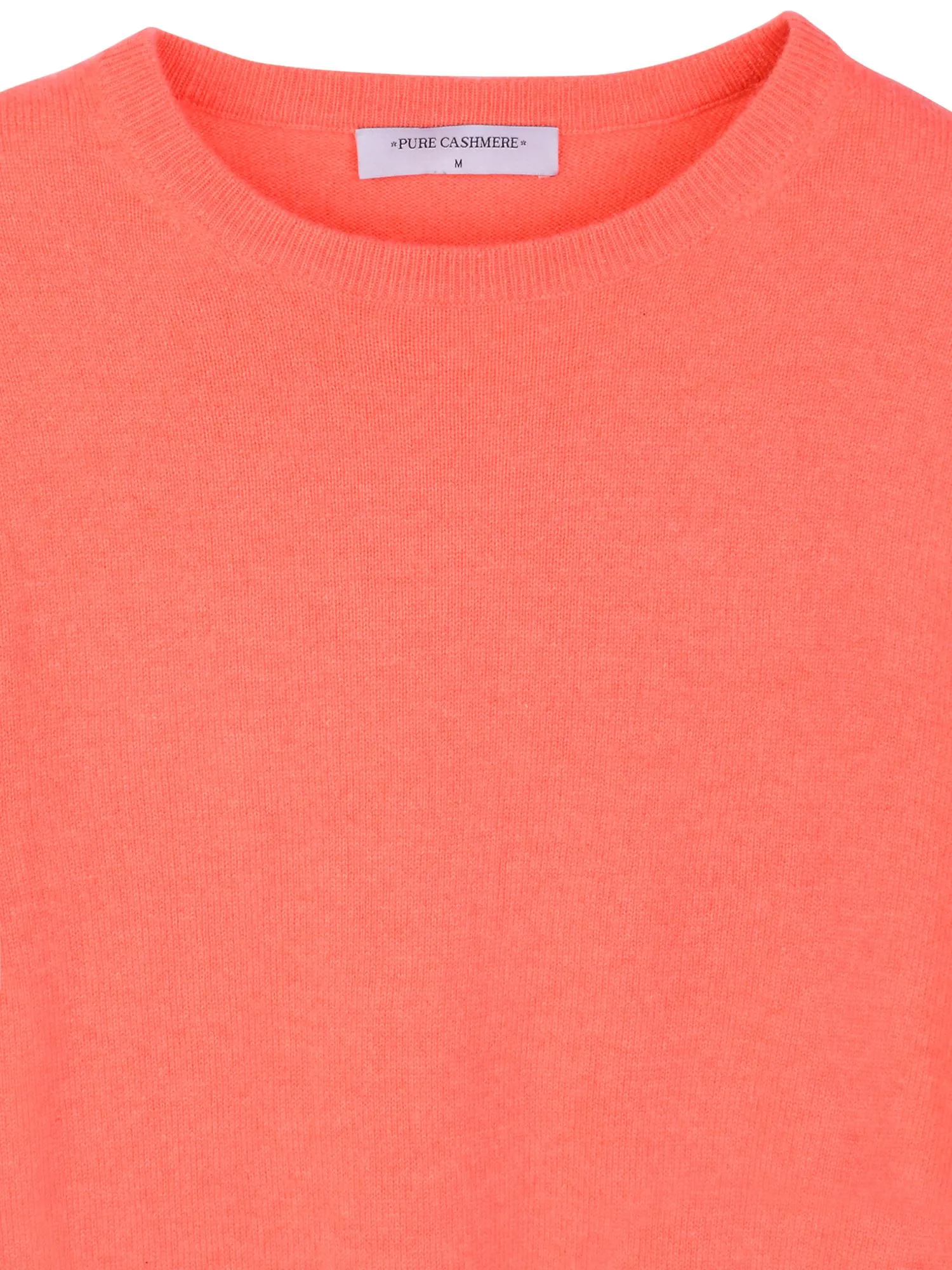 Men Crew Neck Sweater_Coral