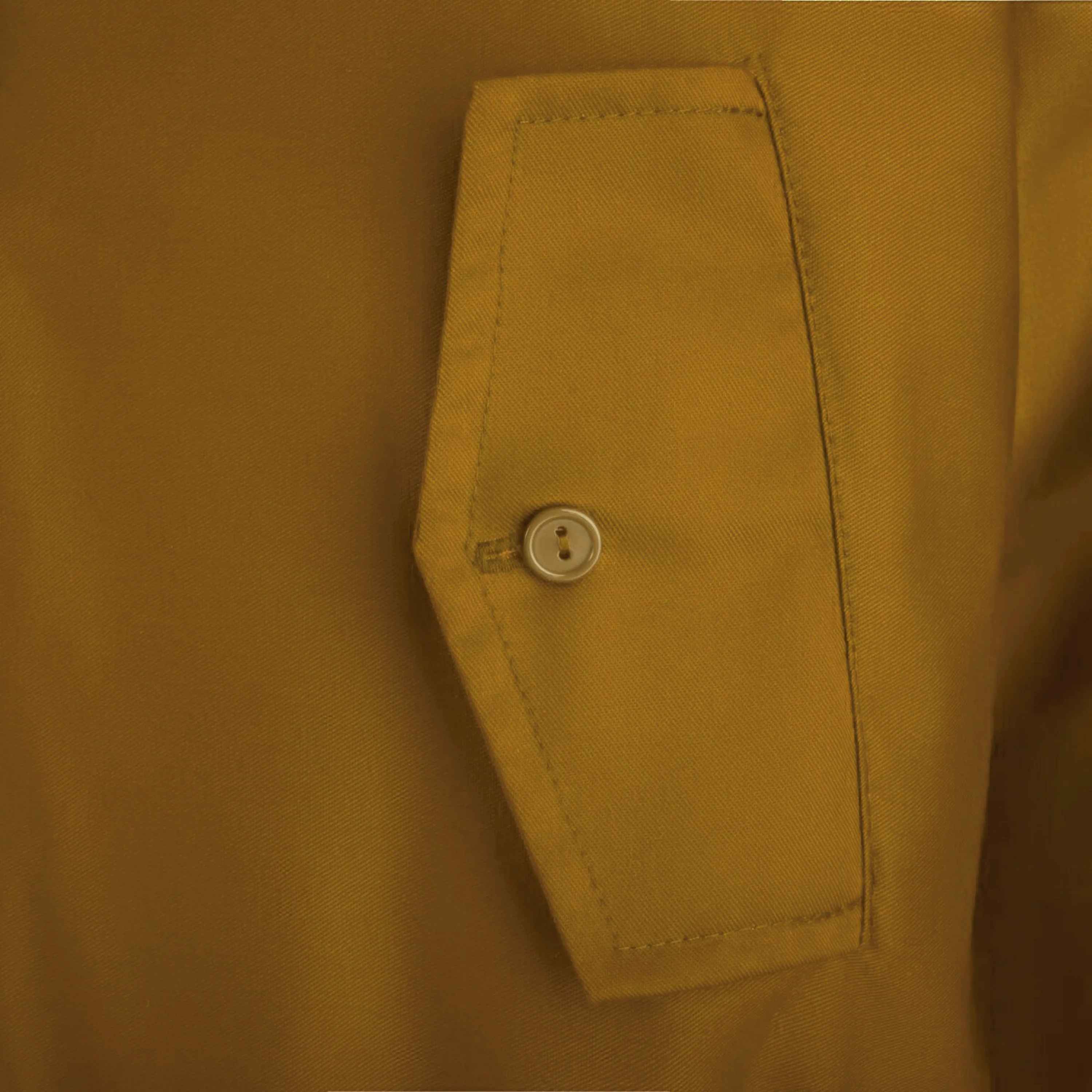 Mens Classic Harrington Jacket - Mustard